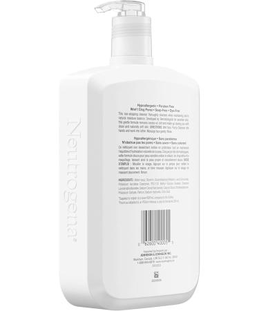 Neutrogena Daily Foaming Facial Cleanser Makeup Remover Face Wash Ultra Gentle +33% more per bottle 473 mL white - Buy Online on GoSupps.com