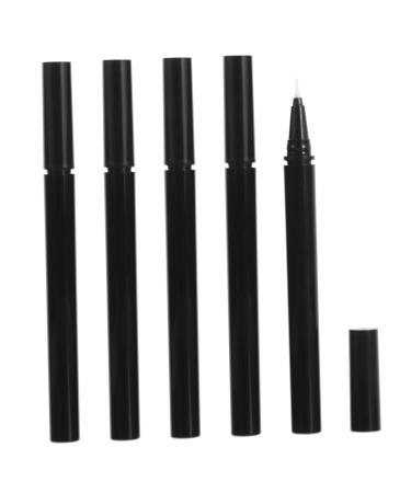 LIFKOME 3 pi ces Lot de Tubes Vides pour Eyeliner Liquide avec Applicateurs Pinceaux Assortis tui L ger et Herm tique pour Maquillage Pr cis et R utilisable