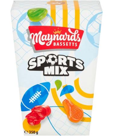 Sweet Gifts Bundle with Bassetts Sports Mix Sweets Carton 350g (3 Pack) - Buy Online on GoSupps.com