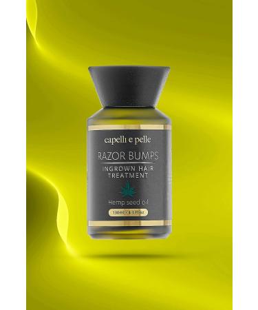 Ingrown Hair Treatment 130ml with Hemp Seed Oil - Razor Bumps & After Shaves Solution - Buy Online on GoSupps.com
