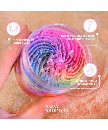 Sassy Shop Bath - Whipped Soap Blackberry Cider - Cleanse and Nourish the Skin With Uplifting Fragrance - Gentle and Suitable for all Skin Types - Vegan Friendly - 115g - Buy Online on GoSupps.com