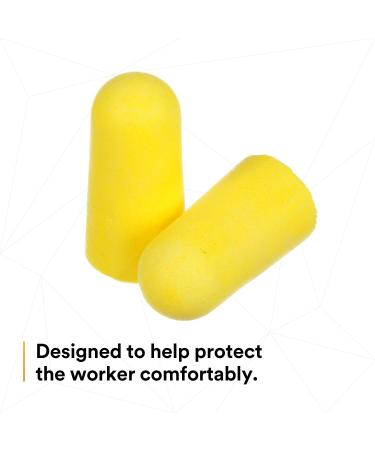 Buy 3M Ear Taperfit Uncorded Earplugs - 10/BX Yellow - Best Noise Protection for International Shipping - Buy Online on GoSupps.com