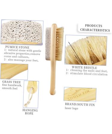 Beaupretty 2pi ces Pierre Double Face pour R pe Callosit s avec Manche Exfoliation Naturelle pour liminer la Peau Morte - Buy Online on GoSupps.com