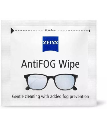ZEISS Anti-Fog Lens Wipes - Pre-Moistened Defogger Wipes for Glasses Binoculars and Cameras - Individually Wrapped 30 Count - Buy Online on GoSupps.com