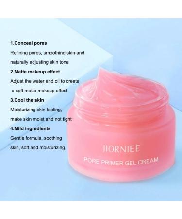 pore shrink cream Face Makeup Primer Pores Shrink Concealer Cream Under Satin Base Gel 30ml - Buy Online on GoSupps.com