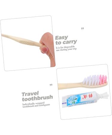 Buy Gatuida Disposable Toothbrush - 200 Soft Travel Brushes in Different Colors | Premium Dental Equipment for Fast Tooth Care - Buy Online on GoSupps.com