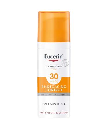 Eucerin Photoaging Control Face Sun Fluid SPF 30 - 50ml | Anti-Aging Sun Protection | Shop Internationally - Buy Online on GoSupps.com