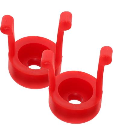 Hemoton Eye Drop Holder Tool - 10 Pcs Eye Drop Applicator Guides & Storage Rack - Portable Eye Drops Aid Rack - Red 3.00x2.00x2.00CM - Buy Online on GoSupps.com