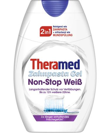 Theramed 2 in 1 Toothpaste Tubes 75 ml White Pack of 3