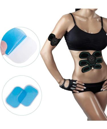 Houdao 60 Pieces EMS Gel Pads - Multi-Functional Hydrogel Replacement Sheets for ABS Trainers & Electrical Muscle Stimulation Devices - Buy Online on GoSupps.com