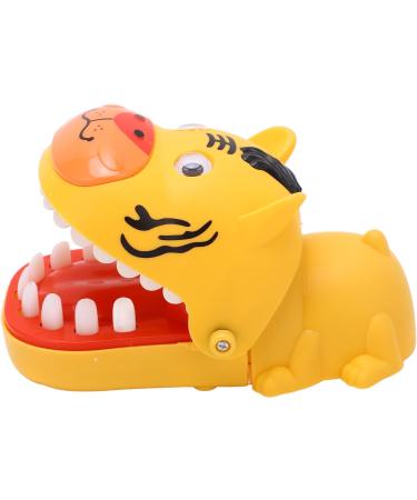 Biitfuu Push The Teeth Teething Toy - Portable Funny Finger Biting Game in Yellow | Cute Cartoon Teether for Babies | International Shipping Available - Buy Online on GoSupps.com
