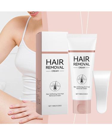  Generisch Hair removal cream for women - 120 ml - With silicone spatula - Bikini hair remover - For face arms underarms pubic area legs and intimate areas - Buy Online on GoSupps.com