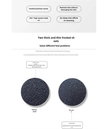 Foot Polisher Electric Dermave Electric Foot Callus Remover Callus Remover for Feet Electric 2024 New Foot Electric File with 60PCS Sanding Discs For Dead Dry Crack Calluses(Black) - Buy Online on GoSupps.com