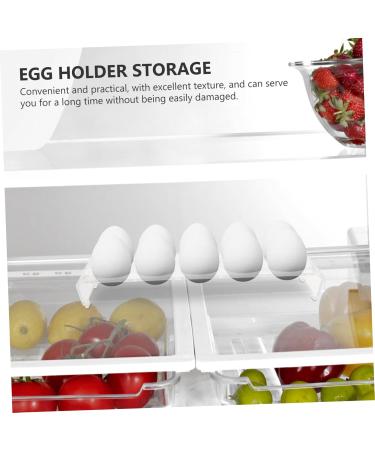 STOBAZA Eggs Refrigerator Egg Container Egg Holder Fridge Acrylic Bin Organizer Egg Rack Egg Tray Trash Can - Buy Online on GoSupps.com
