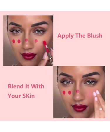 Rosarden Orange Cream Liquid Blush Stick for Cheeks - Long-Wearing & Moisturizing - Buy Online on GoSupps.com