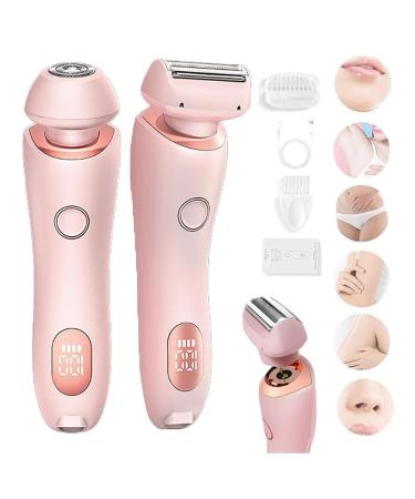 Duskofficial Razor dusk Official Shaver dusk Official Electric Razor silk Glide Pro Shaver 3.0 2 In 1 Electric Shaver Razors for Women electric Waterproof Shaver for Women bikini Shaver for Women (A)