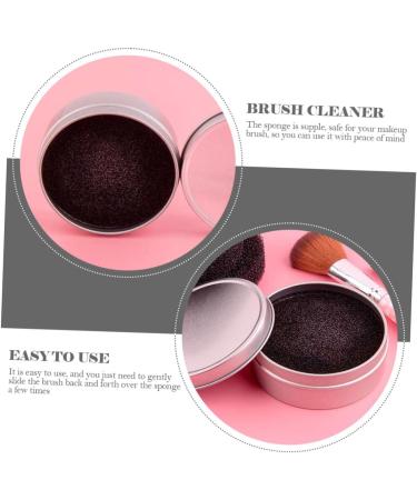 Angoily 5sets Makeup Sponge Tools Cosmetic Cleaner Sponge Brush Cleaner Women Makeup Supply Brush Cleaning Tools Colored Stickers Dry Washer Makeup Brush Activated Carbon Sponge Miss - Buy Online on GoSupps.com