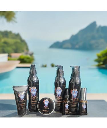 alsbeardcare.com Complete Beard Care Kit: Shampoo Conditioner Oil Serum Balm Shaving Gel Aftershave