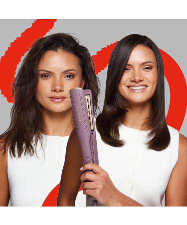Remington Airvive AS8930 2in1 hot air brush for wet and dry cleaning with ionic technology microconditioner LED display and curved antifrizz coating - Buy Online on GoSupps.com