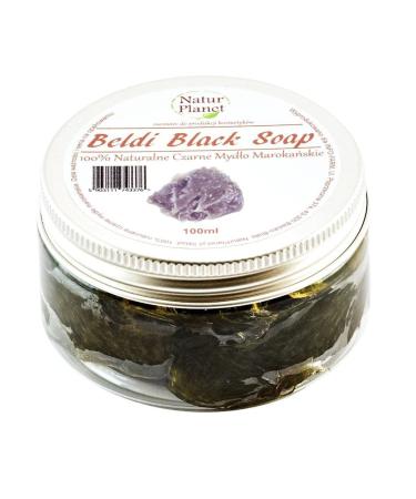 Nature Planet Black Moroccan soap 100 g natural planet