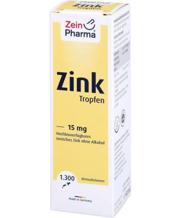  ZeinPharma Zein Pharma Zinc Drops 15 mg - 50 ml - Buy Online on GoSupps.com