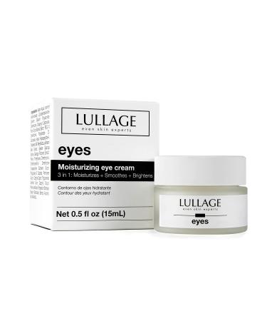 LULLAGE Moisturizing Eye Contour Cream 3 in 1 - Reduces Wrinkles, Puffiness, and Dark Circles - 0.5 fl oz + Bonus Cosmetic Bag - Buy Online on GoSupps.com