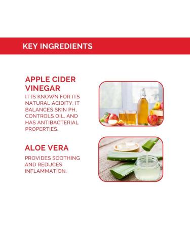 O.trix Apple Cider Vinegar Body Wash | Purifying Hydrating Cleanser for Acne & Skin Balance | 290ml - Natural Ingredients for Men & Women - Buy Online on GoSupps.com