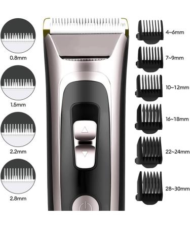 Professional Hair Clippers for Men | Rechargeable Electric Trimmer | Cordless Haircut with Adjustable Ceramic Blade - Buy Online on GoSupps.com