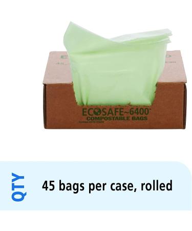 Envision E2430E85 Stout Compostable Bags 24x30 13 Gal Capacity 45-Pack, 0.85 Mil, Green - Buy Online on GoSupps.com