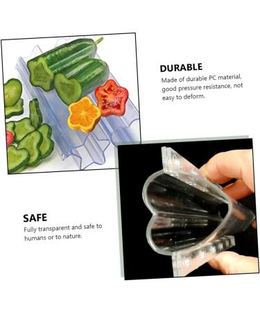 Toddmomy 4 Pcs Vegetable Shaping Mold Plant Cake Tools Cucumber Shaping Molds Gardening Supplies Fruit - Buy Online on GoSupps.com