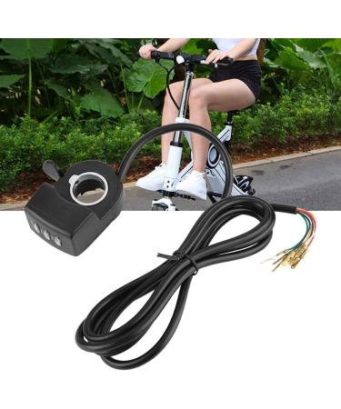 Thumb Throttle Control for E-Bikes | 48V Speed Control with LED Indicator | 3-Lever Twist Throttle Assembly - International Shipping - Buy Online on GoSupps.com