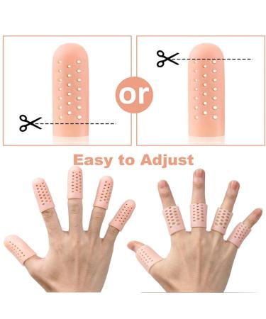 Silicone Finger Covers for Soreness Relief - Portable & Breathable Toe Protectors - Buy Online on GoSupps.com