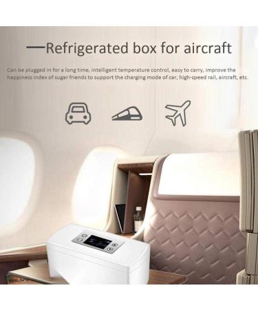 Mini Medical Refrigerator and Insulin Cooler Case - Portable Insulin Bag Travel Refrigerated Keeps 2-8 C with USB Car Adaptor - Buy Online on GoSupps.com
