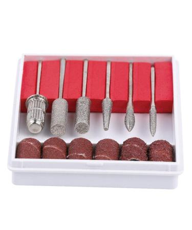 Buy SIGNI 6Pc Nail Drill Bits Set - Professional Nail Art Tools for Acrylic Design | Fast International Shipping - Buy Online on GoSupps.com