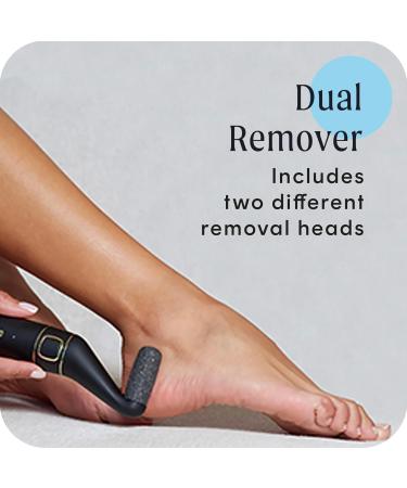 Cosmopolitan Electric Foot File Callus Remover for Feet Hard Skin Remover Foot Scraper Dead Skin Remover for Feet Safe Pedicure Tool for Women or Men Dual Speed with 360 Rotation Waterproof - Buy Online on GoSupps.com