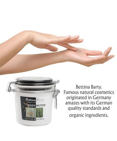 Bettina Barty Botanical Rice Milk & Bamboo Body Butter 400 ml - Luxurious Moisturizer for Smooth Skin | International Shipping Available - Buy Online on GoSupps.com