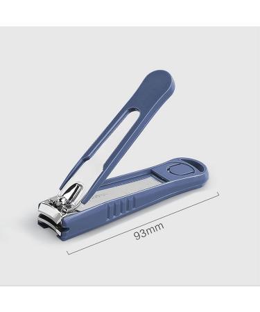 CHJHJKG Nail Clippers (Beauty) Large Carbon Steel Nail Clipper Cutter Professional Manicure Trimmer Toe Nail Scissors Clip Catcher(Blue) - Buy Online on GoSupps.com