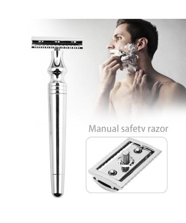 Simple Shaver Double Edge Trimmer Set | Safety Beard Razor for Smooth Shaving - International Shipping - Buy Online on GoSupps.com