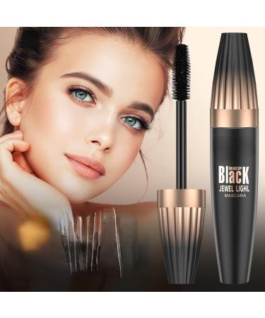 Mascara Black 4D Silk Fiber Lash Mascara 5x Volume and Length Liquid Mascara with Fiber Extensions Best Mascara for thickening and Waterproof Smudge-proof Full and Soft Mascara Suitable mascara for women. - Buy Online on GoSupps.com