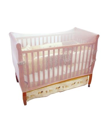 Jeep Crib Universal Size Crib Mosquito Net, White