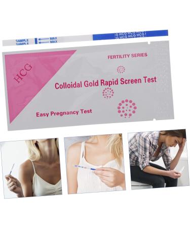 25 Pack Early Pregnancy Test Strips - High Precision Pregnancy Detection Tool - Accurate Test Supplies for Home Use - Buy Online on GoSupps.com