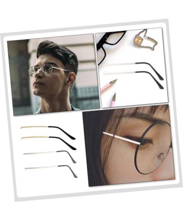 Ultechnovo 10 Pairs of Metal & Plastic Glasses Replacement Legs - Durable Spectacle Arm & Sunglasses Brackets with Screwdriver - Color Sorted 5 St. Pack - Buy Online on GoSupps.com
