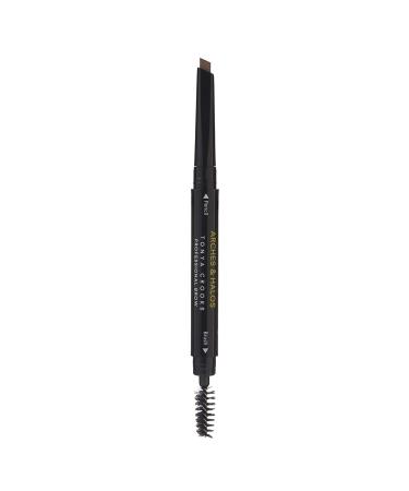 Arches & Halos Angled Brow Shading Pencil - Double Sided Eyebrow Filler and Spoolie - Angled Brush Design for Precise Shaping and Styling - Buildable Easy Blend Pigment - Sunny Blonde - 0.012 oz Sunny Blonde 0.01 Ounce (Pack of 1)