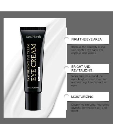 Instant Lift Plus Cernes Instant Temporary Eye Tightener Instant Firming Eye Cream Instant Lifting Skin Firming Under Eye Cream for Wrinkles and Fine Lines (3PC) - Buy Online on GoSupps.com