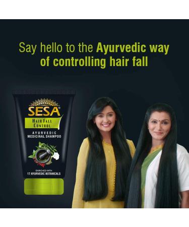 Sesa Ayurvedic Medicinal Shampoo 100 Ml - Natural Hair Care for All Hair Types | International Shipping - Buy Online on GoSupps.com