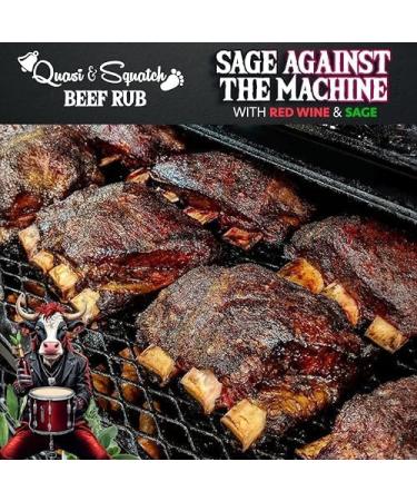  Quasi & Squatch Quasi & Squatch Beef Rub 440g Large BBQ Bottles (Pack of 2) - Buy Online on GoSupps.com