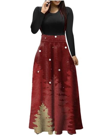 Elegant Christmas Sweaters & Dresses | Shop Holiday Fashion - A-Line Long-Sleeved Party Styles - Buy Online on GoSupps.com