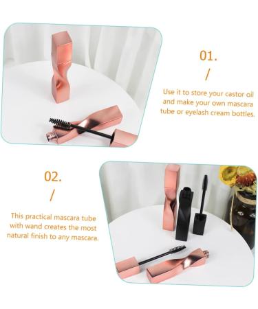 CANIGHT 4pcs Plastic Clear Lash Mascara Eyelash Serum Tubes Empty Mascara Tube and Wand Lash Brush - Buy Online on GoSupps.com