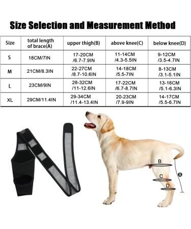 Dog Knee Brace - Professional Dog Front and Rear Leg Protectors Dog Leg Sleeves for Dog Front or Rear Leg Ligament Sprains (S) - Buy Online on GoSupps.com
