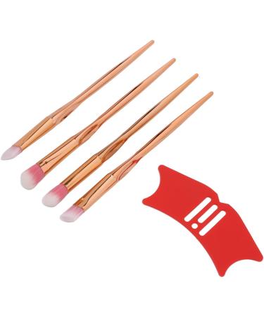 Eyeliner Stencil Silicone Mascara Stencil 4 Piece Brush Easy Application Perfect Fit for Travel - Buy Online on GoSupps.com